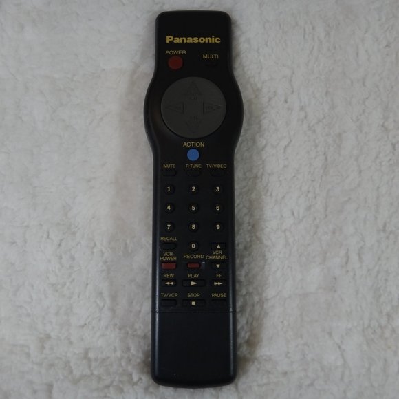 PANASONIC TV, VCR REMOTE CONTROL - Picture 1 of 4
